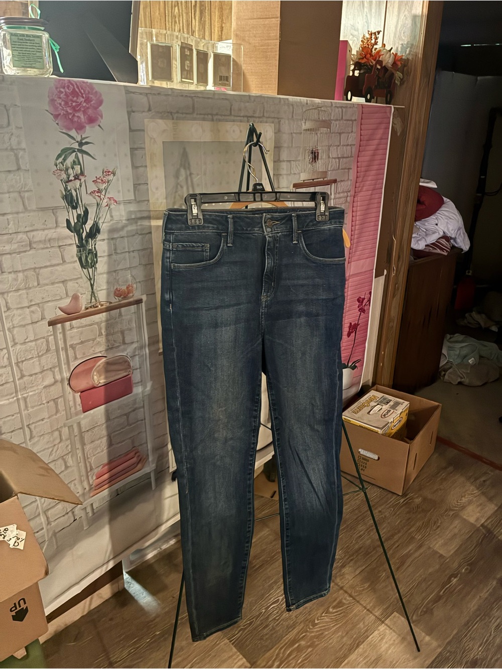Eddie Bauer Dark Blue Skinny Jeans